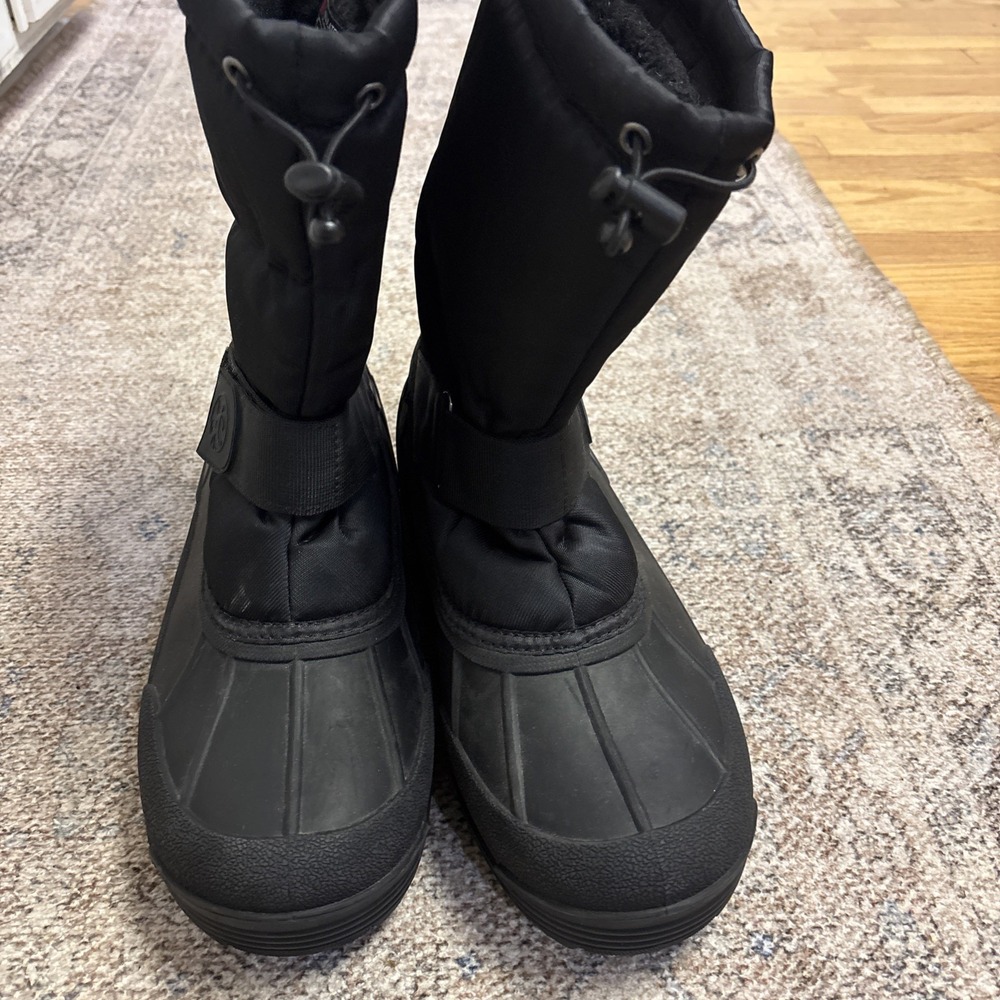 Northside Men's Glacier Peak Black Insulated Winter Snow Boot Size 12